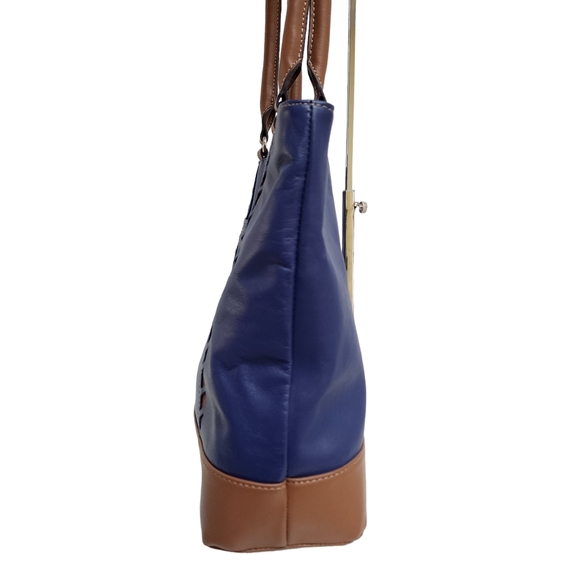 TIGNANELLO LEATHER TOTE SHOULDER BAG - Picture 5 of 11